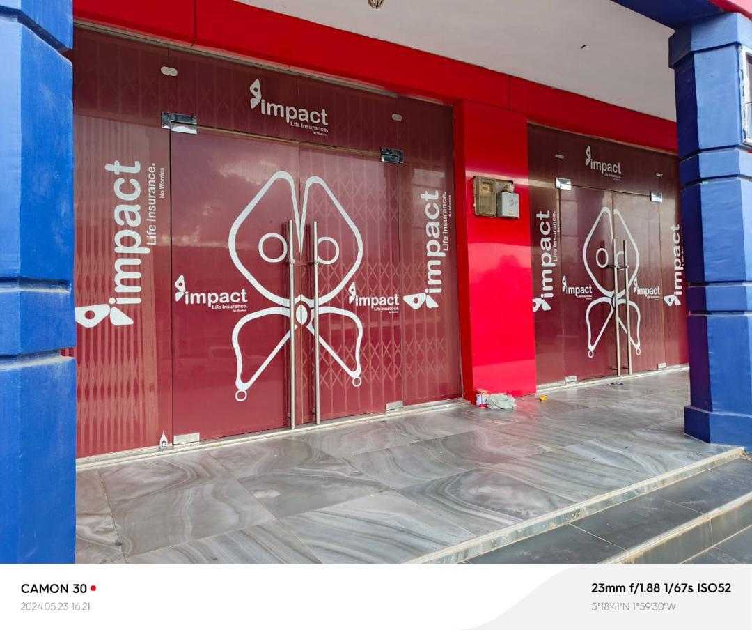 Impact Life Insurance Office Branding & Materials